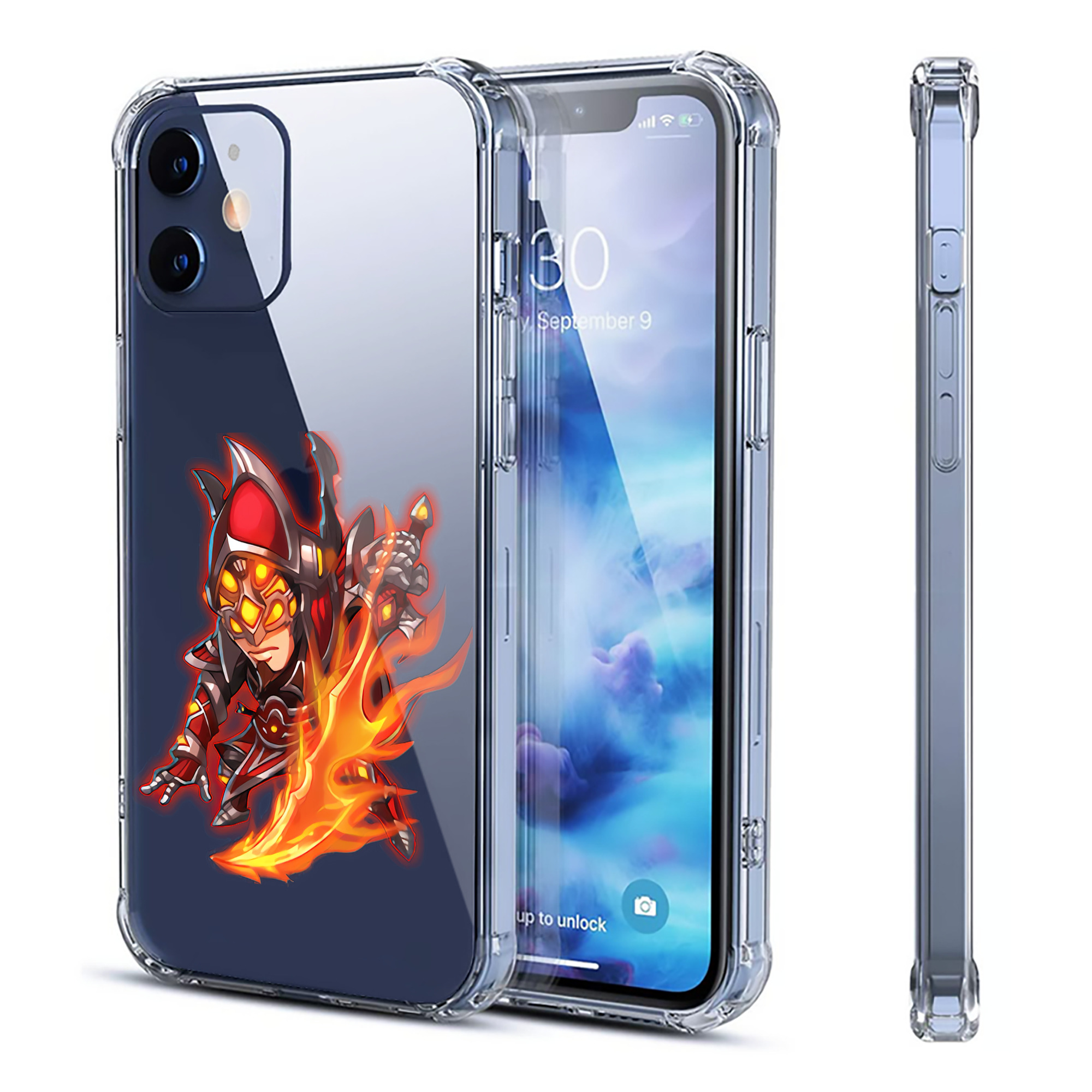 （画像用） リーグ・オブ・レジェンド League of Legends LOL 【iPhone 12シリーズ対応】透明スマホケース（クリアソフトケース）